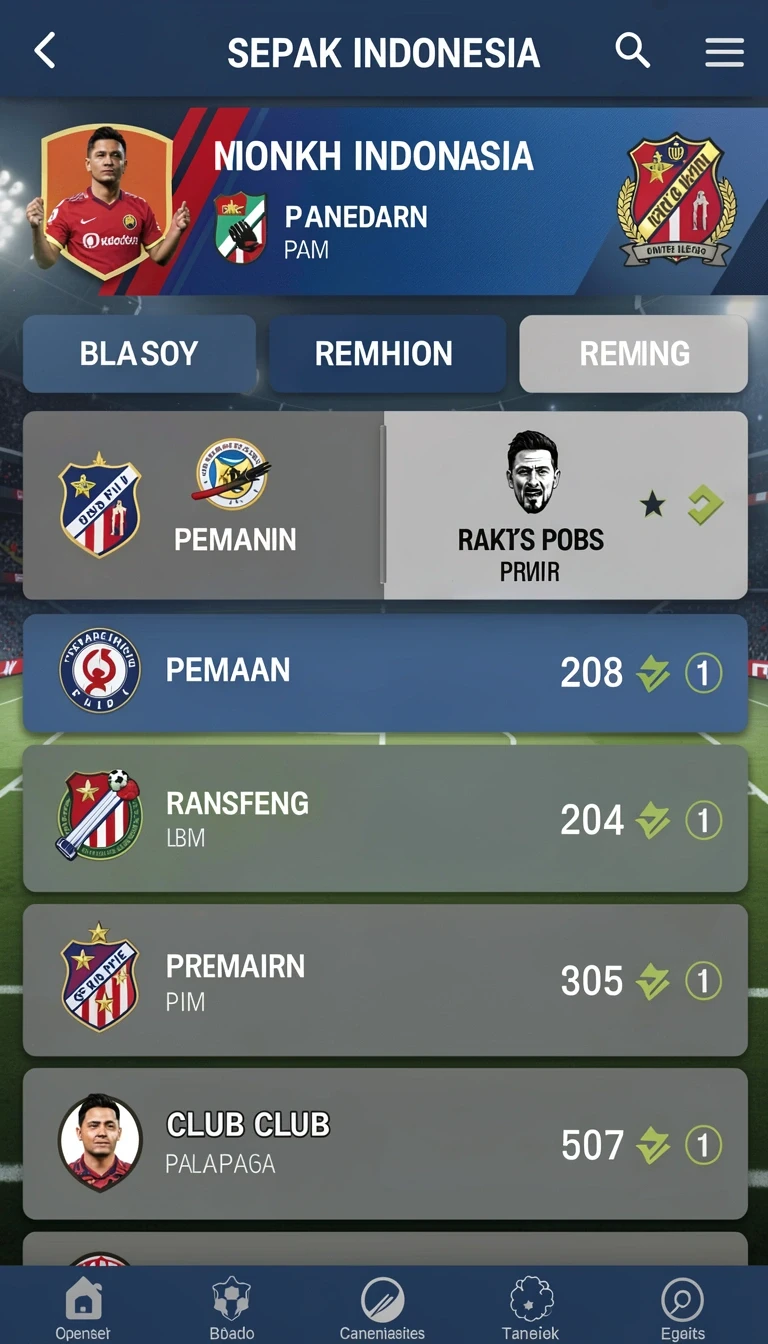 Cuplikan layar menu unduhan 987up untuk perangkat Android